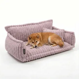 noviclass-shop Hundesofa | Katzensofa 'Chaffar' | Flieder XXL (140cm))