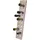 MCW Weinregal 20 Flaschen 40 x 30 x 100 cm Braun