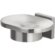 Spirella Seifenschale Nyo-Steel Edelstahl Dunkelgrau