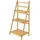 [en.casa] Leiterregal Natur, Holz, Bambus, 50.8x109x35 cm, Wohnzimmer,, - 2 Jahre Gewährleistung - mind. 14 Tage Rückgaberecht - Beige
