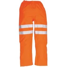 PORTWEST Hi-Vis Traffic Trousers, colorOrange talla Small