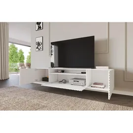 altdecor Zeno Lowboard 200 cm Weiß Holz
