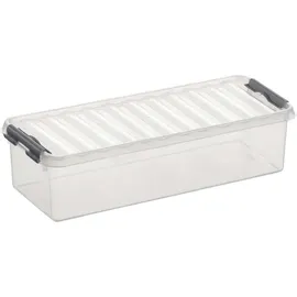 SUNWARE Q-Line Aufbewahrungsbox 38,5 x 14,1 x 9,3 cm 14-tlg. transparent
