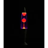 Lavalampe blau-lila   orange Lavaleuchte Lava Lavalicht Lampe Leuchte Design