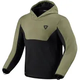 RevIt! Kapuzenpullover Hoodie Schwarz/Grün L