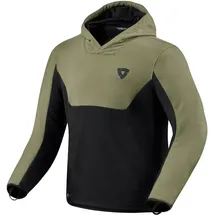 RevIt! Kapuzenpullover Hoodie Schwarz/Grün L