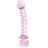 dreamtoys Glaze Glass Rosebud Spiral G-Spot Dildo, 22,8 cm,
