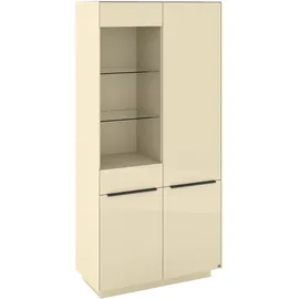 Set One by Musterring Standvitrine Reno 92 x 42 x 193 cm Braun