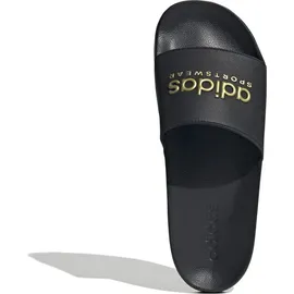 adidas Shower Adilette Core Black / Cloud White / Matte Gold 39
