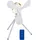 Lifetime Air Tischventilator Ventilator USB-C Wiederaufladbar - Leiser Ventilato