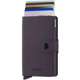 Secrid Miniwallet Portemonnaie dark purple