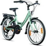 Rezzak 20 Zoll Mädchenfahrrad 7 Gang Shimano RH 31cm Mint Neu -083