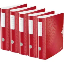 Leitz Active WOW DIN A4 80 mm Rot 5 St.