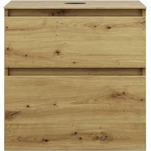Burgbad Lin20 Waschtischunterschrank 60,2 x 48,7 x 66,1 cm Eiche Dekor Urban