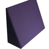 Stützendes Lesekissen für Bett oder Couch Schaumstoffkeil Lagerungshilfe Lagerungskissen Rückenstütze (lila)