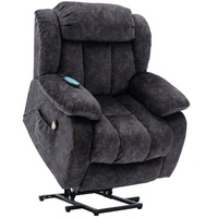 SIKAINI TV-Sessel A-DJ-N625-295112113AAB (set, 1-St., mit Fernbedienung), TV-Sessel,elektrisch,mit Aufstehhilfe, Fernsehsessel mit Liegefunktion Ruhesessel grau
