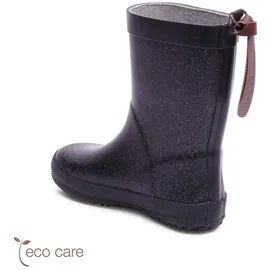 Bisgaard Fashion Gummistiefel, Glitter-Black, 28 EU - 28 EU