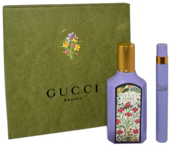 Set Gucci Flora Gorgeous Magnolia Edp 50ml + Reise-Spray 10ml