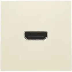 Niko Züblin 100-69416 Abdeckung mit HDMI zu Schrauben Verbindung cream 10069416