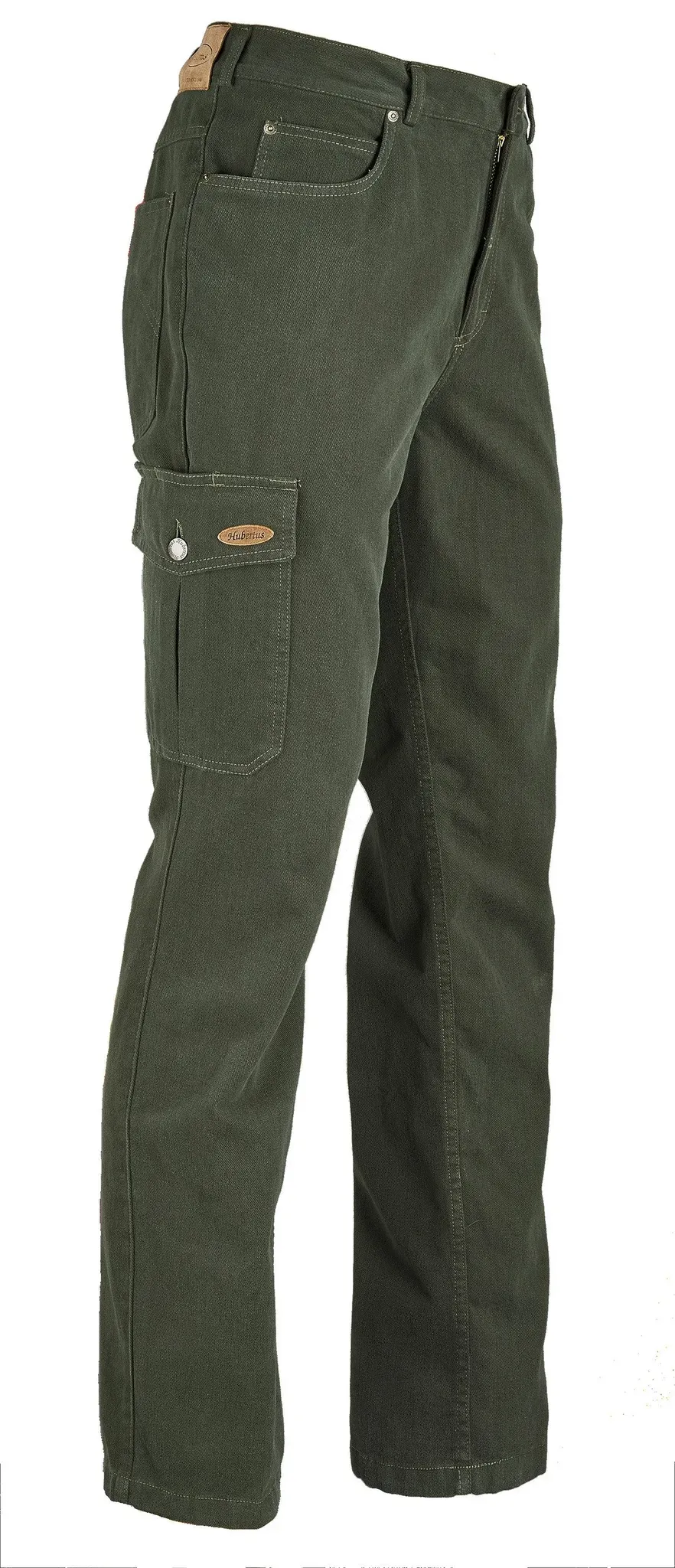 Hubertus Herren-Jagdjeans 5+1, oliv, 56