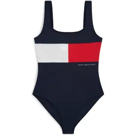 Tommy Hilfiger Badeanzug Damen Blau 140/146