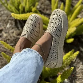 TOMS Valencia Damen Beige 39
