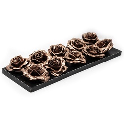 Flowerbox Wachsrose - beige