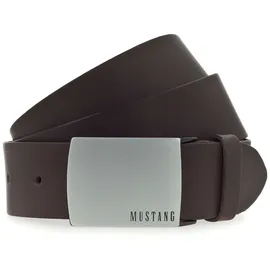 Mustang Gürtel Classic Belt W110 Dark Brown - kürzbar