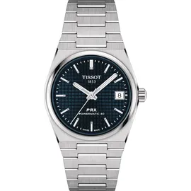 TISSOT PRX Automatik Blau Leder 35 mm T137.207.11.041.00