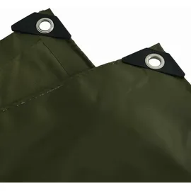 vidaXL Plane 650g / m2 1,5 x 6 m Olive Grün