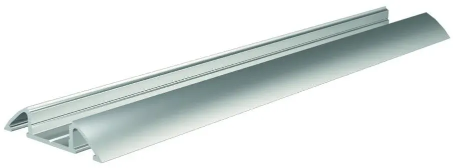 Deko-Light - Profil - Unterbau-Profil flach AM-01-10, 2m, Silber