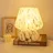 Relaxdays Tischlampe, Pilz E27,
