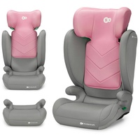 Kinderkraft I-SPARK I-Size Babyautositz, Gruppe 2/3, 100-150 cm, von 3,5 bis 12 Jahre, 15 bis 36 kg, leicht (4,5 kg), 3-Punkt-Sicherheitsgurt, Seitenschutz, Rosa