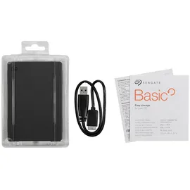 Seagate Basic Portable Drive 2 TB USB 3.0 Schwarz STJL2000400