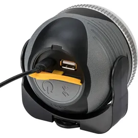 Brennenstuhl OLI 310 AB mit Bluetooth Lautsprecher und Haken / Campinglampe für außen mit Lautsprecher 1x 3W - 350 lm,