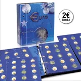 Schwäbische Albumfabrik 2-Euromünzen-Sammelalbum Topset, für alle 2 Euro-Münzen, 2014-2015