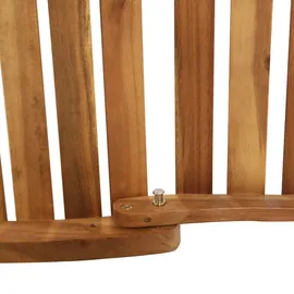 vidaXL Sonnenliege 95 x 61 x 23 cm Dunkelgrau