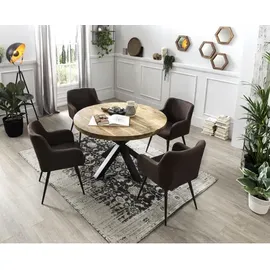 SIT Möbel SIT Spiegel »PANAMA«, BxH: 35 x 35 cm, sechseckig | braun