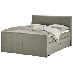 Boxspringbett  Baron ¦ beige ¦ Maße (cm): B: 168 H: 124