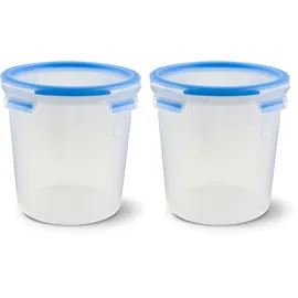 Emsa Frischhaltedose rund blau 16,3 cm 2,0 l