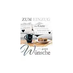 Glückwunschkarte z. Einzug 43-1040 Bild