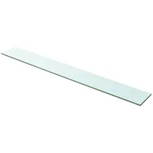 vidaXL Regalboden Glas Transparent 100x12 cm - Transparent