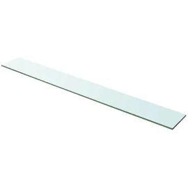 vidaXL Regalboden Glas Transparent 100x12 cm - Transparent