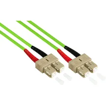 Good Connections OM5 LWL DUPLEX - Stecker SC Grün