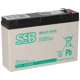 SSB Battery Bleiakku 12V 4500 mAh 4 St.