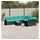 vidaXL Gartensofa-Set 10-tlg. Loungesofa schwarz