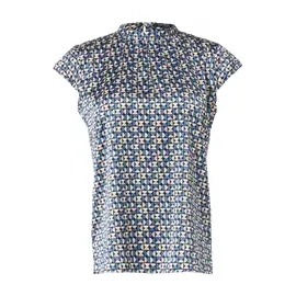 Comma, Bluse, blau, 38