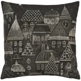 Sander Tischdecke Sander Kissenhülle Notte Santa, 34 anthra