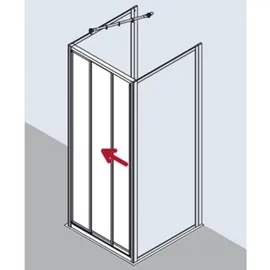 Kermi Nova 2000 Gleittür 80 x 185 cm N2STD0801811K
