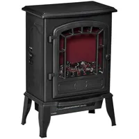 Homcom Standkamin Schwarz